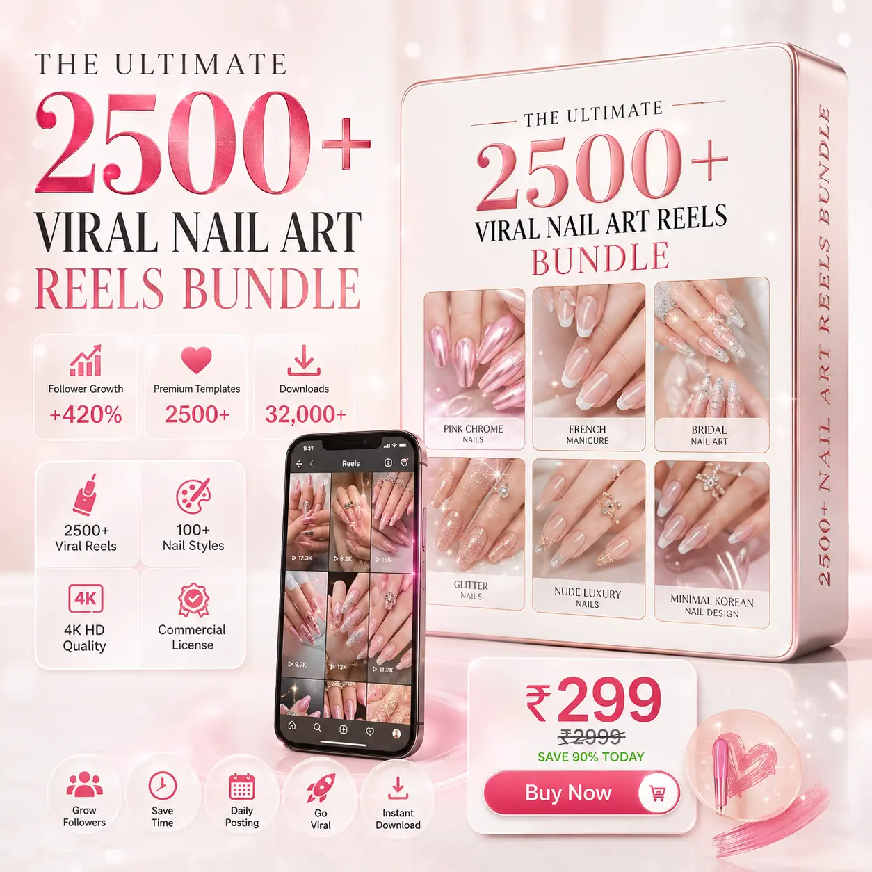 Nail Art Reels Bundle